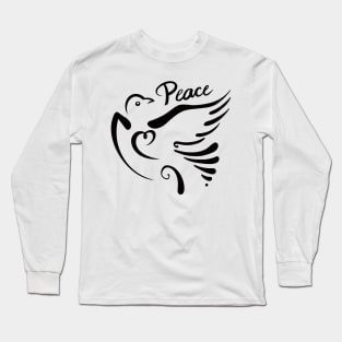 Peace Dove Long Sleeve T-Shirt